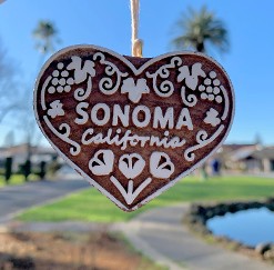 Sonoma Heart Ornament